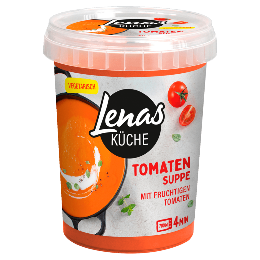 Lenas Küche Tomatensuppe mit fruchtigen Tomaten 500g